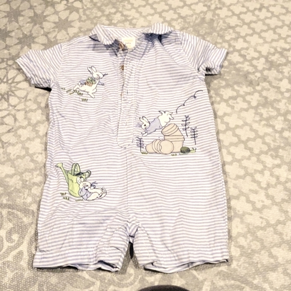 Gymboree Peter rabbit easter spring romper